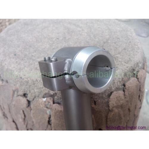 Titanium Bicycle Seat Post Custom Titanium Seat post eccentric China made Seat Post with Sand Blasting