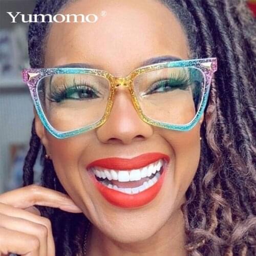 Retro Cat Eye Polygon Sunglasses Women Vintage Fashion Rivets Irregular Sun Glasses Colourful Frame Eyewear UV400 Ladies Shades