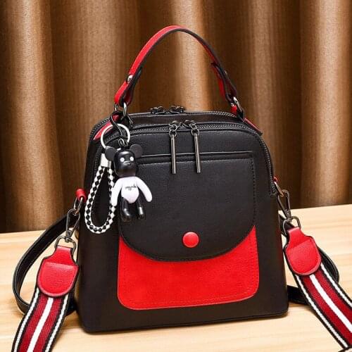 2020 Women Backpacks Multi-function Female Mini Backpack Pu Leather Shoulder Fashion Ladies Crossbody Bags for Teenage Girls