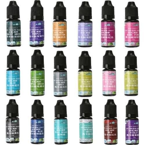 10g Ultraviolet Curing Resin UV Resin Glue Quick Drying Colorant Pigment DIY Jewelry Making Tools Craft Decoration