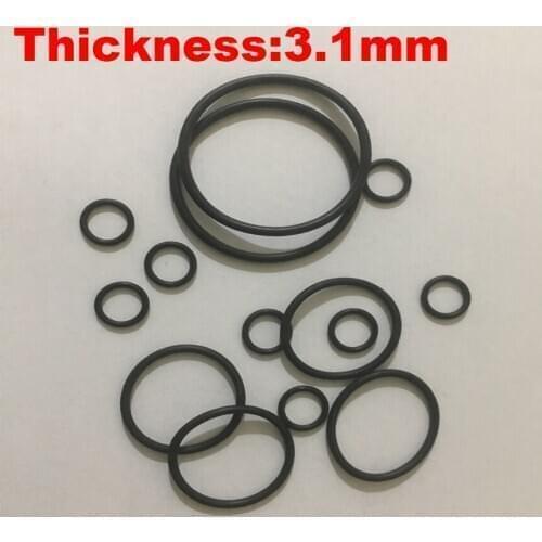 5pcs 330x3.1 330*3.1 340x3.1 340*3.1 360x3.1 360*3.1 OD*Thickness Black NBR Nitrile Chemigum Rubber O-Ring Seal O Ring Gasket