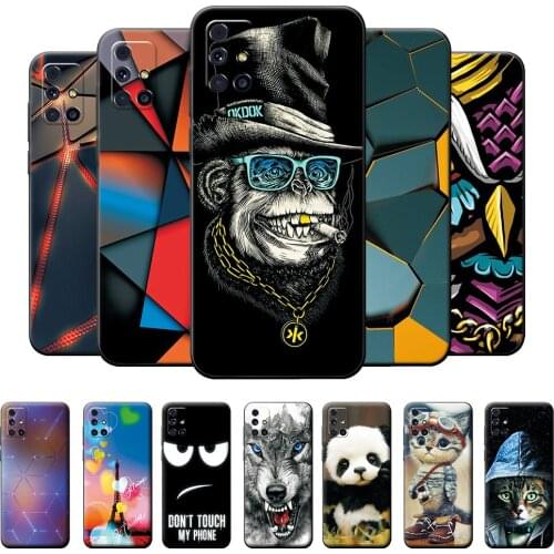 For Samsung Galaxy M11 Case Silicone TPU Phone Case For Samsung M51 M31S Soft Back Cover For Galaxy M11 M 11 2020 Bumper Case