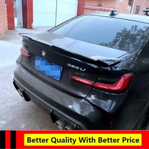 For BMW G20 Spoiler ABS Plastic P 2019 - 2020 320i 320D NEW 3 Series Exterior Rear Spoiler Tail Trunk Wing Spoiler