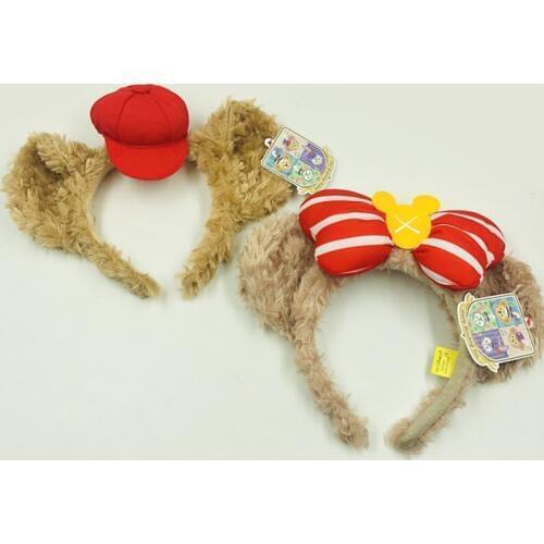 Duffy shelliemay Hairband Play Game Women Party Headdress Ears Sequin Hair-Bands Princess Head Hoop Plush Toy Kid Gift