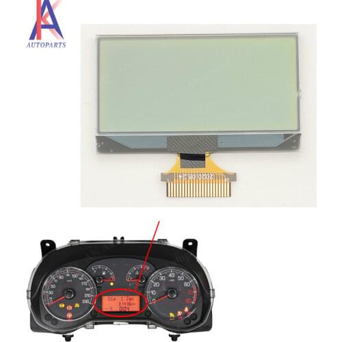 Dashboard Screen Pixel Repair Instrument Cluster LCD Display for Fiat Grande Punto Fiorino Qubo Panels 2003-2012