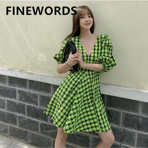 FINEWORDS Loose Summer Dresses