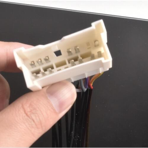 Car DVD Player Power Wire Cable Plug Female For Hyundai Accent Elantra Santa Fe Sonata Plugs Into Radio DIN