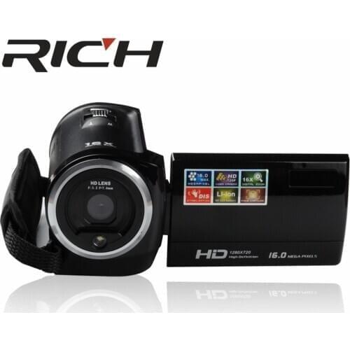 NEW RICH C6 HD camera 16 million pixel anti-shake camera entry easy to use hand-held DV