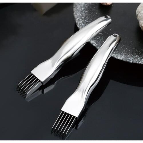 Knife Onion Garlic Vegetable Cutter Cut Onions Garlic Tomato Device Shredders Slicers Cooking Tools Kitchen Accessories