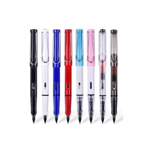 4 Pcs/Set Gighlight quality Automatic ink supply Student pen Calligraphy pen