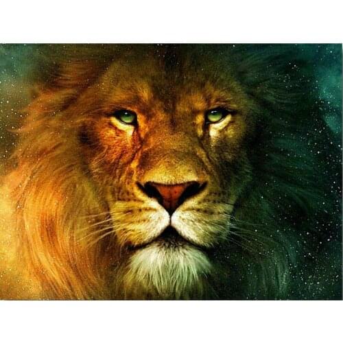 Chronicles Of Narnia Aslan Lion Art Film Print Silk Poster Home Wall Decor 24x36inch