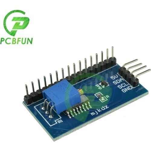Standard 1602 2004 LCD Display Adapter Plate IIC I2C SPI Interface Board Module for LCD1602 5V DC