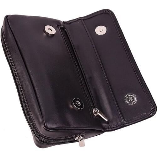 Brown Black Colors Available Smoking Pipe Pouch Tobacco Bag Tobacco Wood Pipe Storage Smoking Tools Case