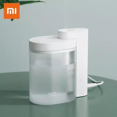 Xiaomi Mijia Sothing Household Mute Desktop Humidifier 260ML Ultrasonic Air Humidifier Purifying Humidifier USB Charging