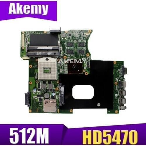 XinKaidi K42JR Laptop motherboard DDR3 For ASUS k42j K42JZ K42JB K42JY X42J Laptop Mainboa tested intact REV: 4.0 HD5470 512M