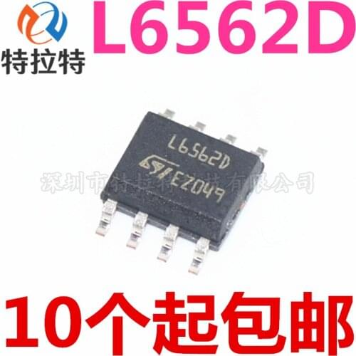 10pcs/lot L6562D SOP8 L6562 SOP SMD L6562DTR SOP-8 new and original IC