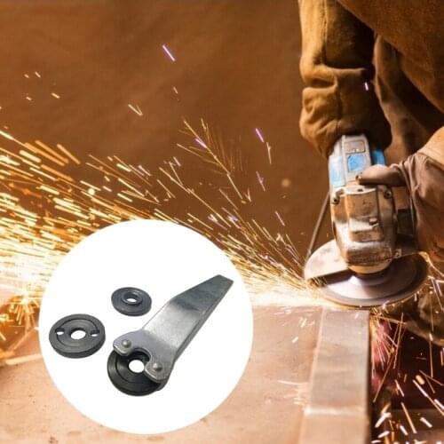 63HA 100 Angle Grinder Adapter M10 Gasket Spanner Metal Lock Nut Thread Replace Suitable for Spindle Thread Stainless Steel