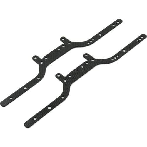 For MN D90 D91 D96 D99 MN90 NM99S 1/12 RC Car Upgrade Parts Carbon Fiber Girder Side Frame Chassis Beam Accessories