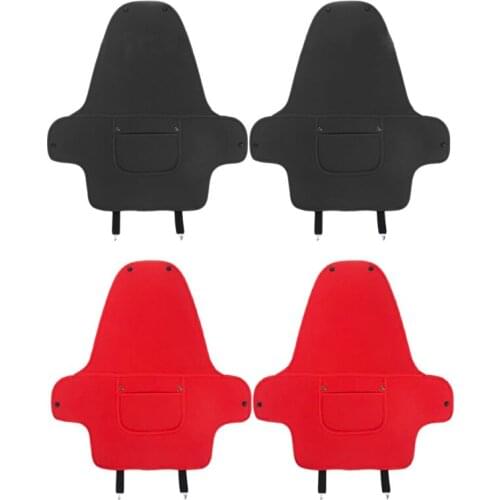 For Tesla Model 3 Seat Back Mat Anti-Kick Pad Leather Rear Seat Back