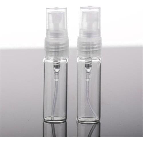1000pcs 5ml Travel Portable Refillable Spray Atomizer Glass Empty Perfume Bottle by DHL
