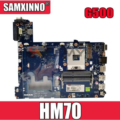 Laptop Motherboard For LENOVO Ideapad G500 HM70 PGA989 Mainboard VIWGP/GR LA-9632P 90002834 SJTNV DDR3