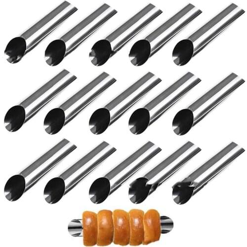 Brioche Shell Mold Cannoli Forms Cake Shaper Baking Tubes Kitchen Pastry Bakery Tool