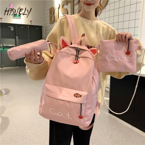 HISUELY Fashion Bohemia Women Shoulder Bag PU Leather Travel Backpack High Quality School Bag for Girl Sac a Dos Feminina BG964