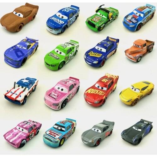 Disney Pixar Cars 3 2 1 %100 Original METAL Diecast Cars McQueen The King Chick Hick Jackson Diecast kid toys For Kids Gift