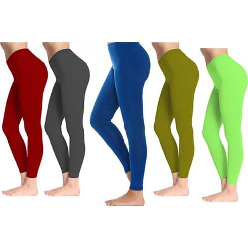 Multi-color Optional Womens Fitness Yoga Pants Slimming Trousers Leggings Sexy Sports Trousers Womens Leggings Stretch Tights