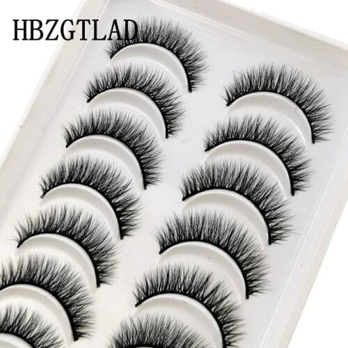 38 Styles 5/10 pairs 100% Real Mink Eyelashes 3D Natural False Eyelashes 3d Mink Lashes Soft Eyelash Extension Makeup Kit Cilios