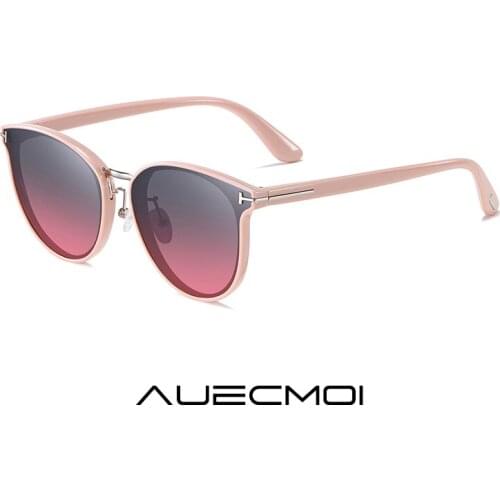 Brand Designer Fashion Cat Eye Polarized Sunglasses Women Vintage Driving Big Frame Sun Glasses For Female UV400 Outdoor Eyewear