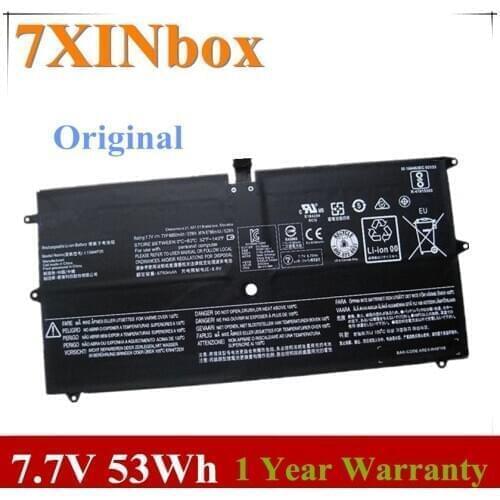 7XINbox 7.7V 6950mAh 53Wh Original L15M4P20 Laptop Battery For Lenovo YOGA 900S-12ISK YOGA 4S Series Laptop Batteria L15M4P20