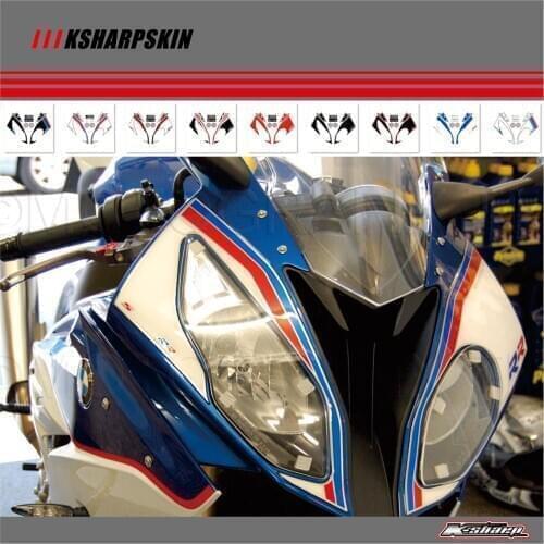 Front Fairing Motor Number Board 3D Gel Protector for BMW 2015-2017 S1000RR