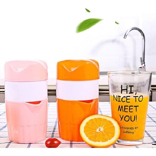 Portable Manual Citrus Juicer for Orange Lemon Fruit Squeezer Child Outdoor Durable Juicer Machine Orange Juice Cup New