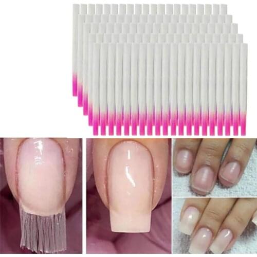Professional Silk Fiberglass Nail Form Acrylic Tips Extension Gel Nail Accessory Glass Fiber Nail Extension Paper Tool