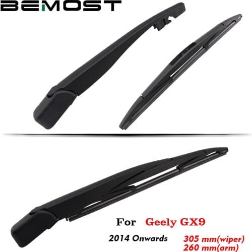 BEMOST Auto Car Rear Windscreen Windshield Wiper Arm Blade Natural Rubber For Geely GX9 305MM Hatchback 2014 2015 2016 2017 2018