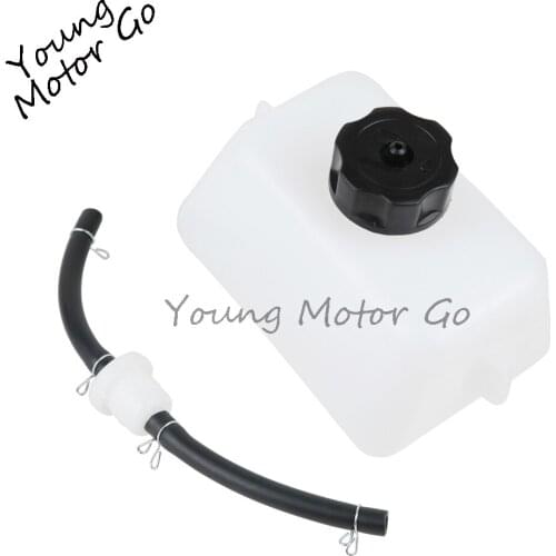 49cc 1L White Plastic Motorcycle Gas Petrol Fuel Tank + Filter For 2 Stroke Mini Motor Apollo Dirt Bike motorcycle Accessories