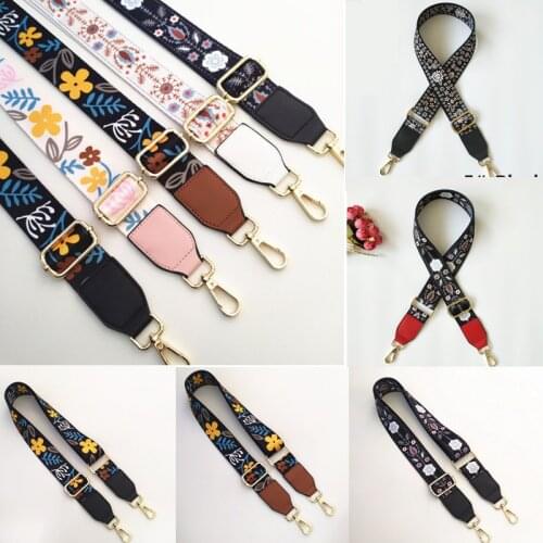 Women Removable DIY Shoulder Bag Strap Fashion Cross Body Nylon Bag Handles Belt Accessories Handbag Purse Straps