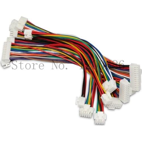1M 24AWG 1000MM PHB2.0 JST 2.0mm Pitch PHB PHB-8VS 8 PIN Connector Wire Harness 2.0MM pitch 100CM double head customization made