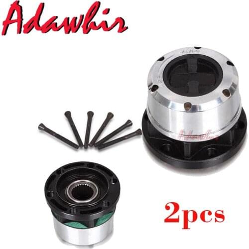 2 pieces x For SSANGYONG Korando II Musso SUV Rexton TD Musso Pick Up Free wheel Locking hubs B035 AVM450