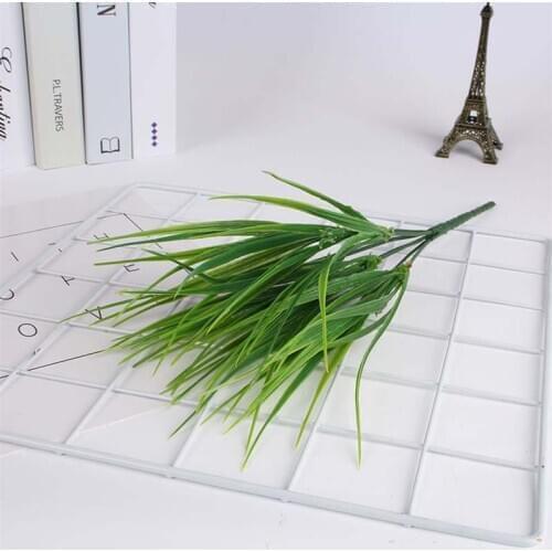 3 Branch Artificial Plants Realistic Leaves Stem Artificial Greenery Stemflowers For Home Balcony Garden Decor Wedding Decor