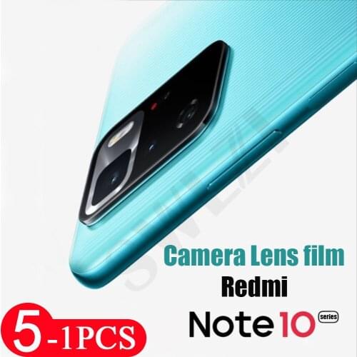 5-1Pcs full cover for redmi note 10 pro max 10s iphone 11 12 mini Camera Lens Camera protector Film phone screen protector Glass