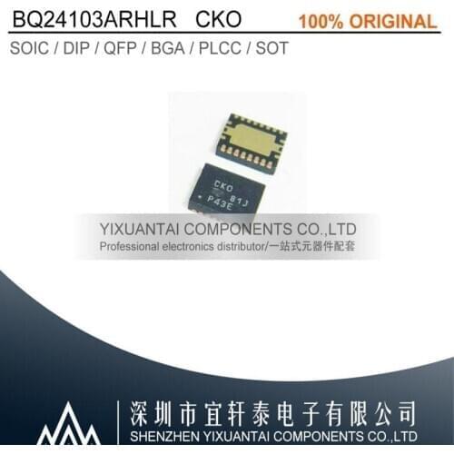 5pcs/lot 50pcs/lot 100pcs/lot Free shipping 100% original BQ24103ARHLR BQ24103 CKO CK0 VQFN20