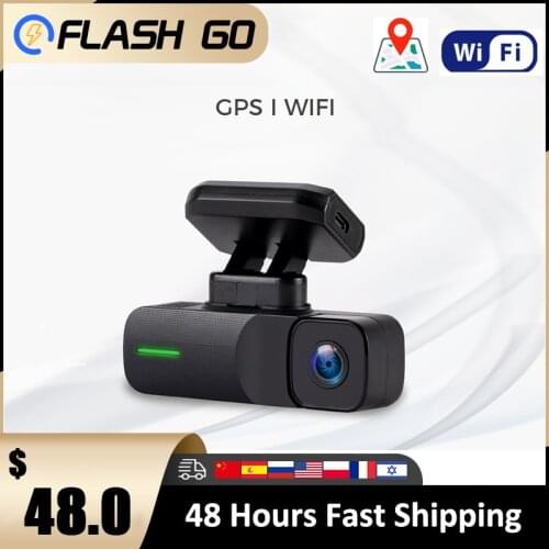 Car DVR 1080P HD Video Recorder GPS WIFI Smart DVR Dash Camera Rear View Video Recorder WDR G-sensor Night Vision Dash Cam