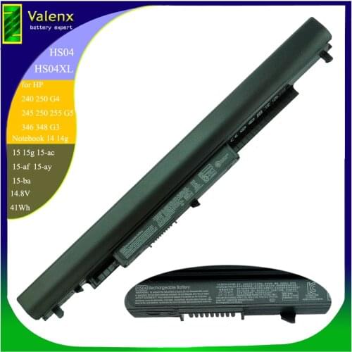 Battery for HP 807956-001 807957-001 HS04 807611-421 15-AY039WM TPN-I119 15-AC121DX 15-AY009DX 15-AF131DX 250 G5 255 G4 255 G5