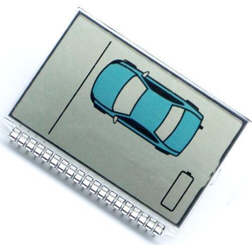 Free shipping Russian version zx1055 lcd display for sheriff zx1055 lcd remote two way car remote controller