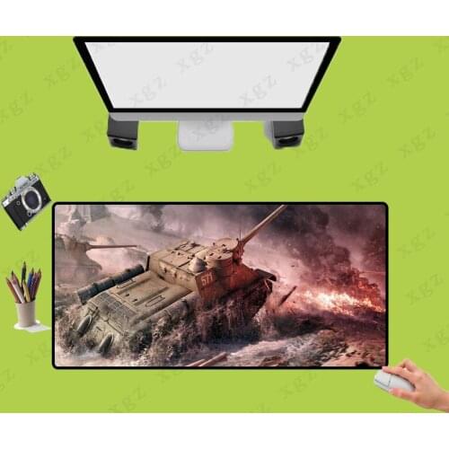 XGZ CSGO Large Anti-slip World of Tanks Mouse Pad Gamer Gaming Mousepad Keyborad Mouse Mat Locking Edge Pad Mat For DOTA WOT