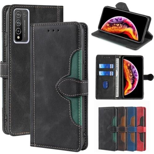 Wallet Case for Huawei Honor 10X Lite 8 9 10 20 30 Pro Light Leather Flip Cover Magnet Phone Case Honor 9 8A 8S 9X 9C V40 Fundas