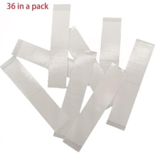 36Pcs Women Transparent Clear Double Sided Tape for Clothing Dress Body Skin Anti-Exposure Adhesive Sticker Strips Double Sided