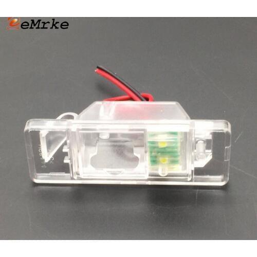 EEMRKE Car Rear View Camera Bracket for Brilliance H530 H320 H330 H220 License Plate Lights Housing Mount